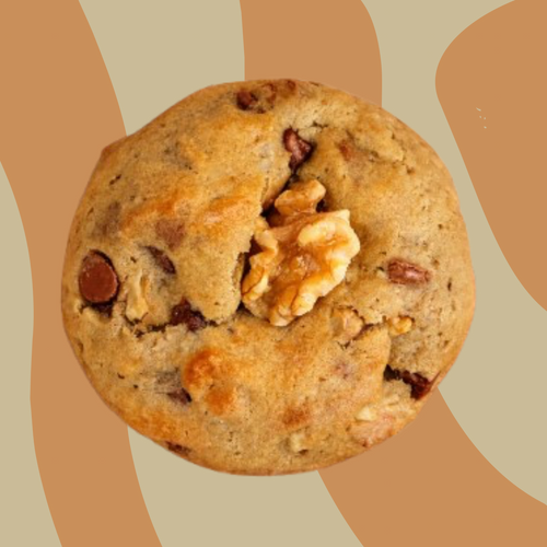 Chocolate e Nozes - Cookie Recheado Premium 120g